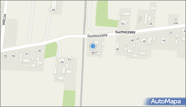 Suchoczasy, Suchoczasy, 52, mapa Suchoczasy