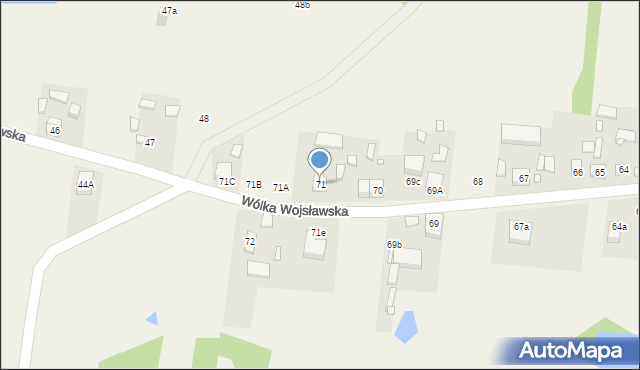 Suchoczasy, Suchoczasy, 71, mapa Suchoczasy