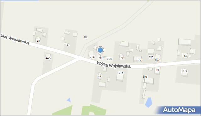 Suchoczasy, Suchoczasy, 71B, mapa Suchoczasy