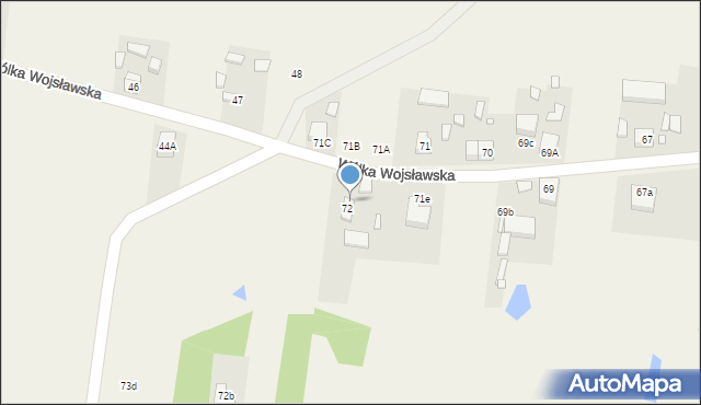 Suchoczasy, Suchoczasy, 72A, mapa Suchoczasy