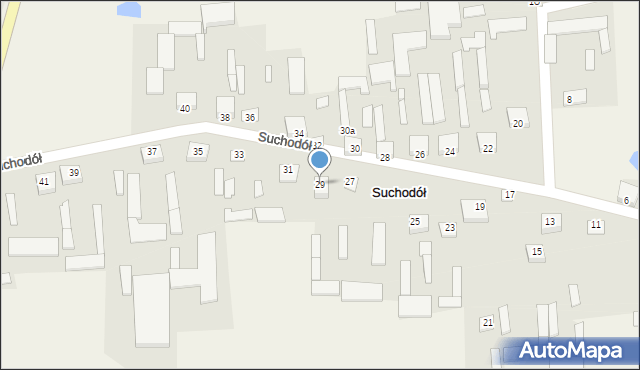 Suchodół, Suchodół, 29, mapa Suchodół