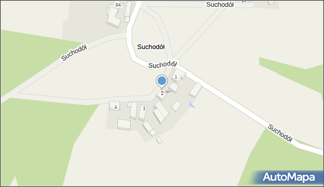 Suchodół, Suchodół, 2, mapa Suchodół