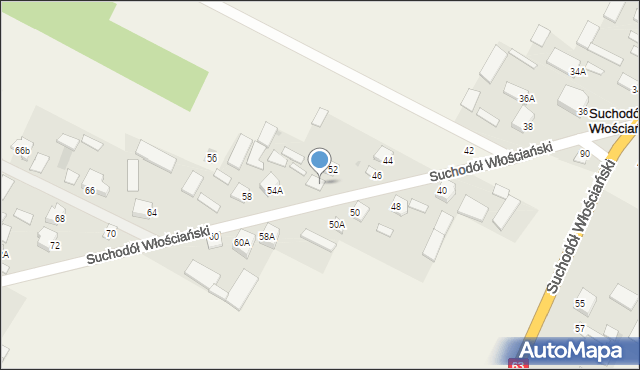 Suchodół Włościański, Suchodół Włościański, 54, mapa Suchodół Włościański