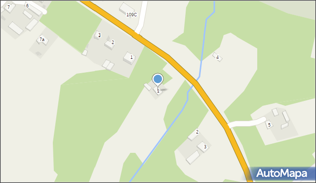 Suchodoły, Suchodoły, 1, mapa Suchodoły