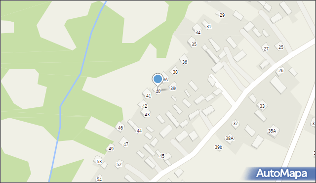Suchodoły, Suchodoły, 40, mapa Suchodoły
