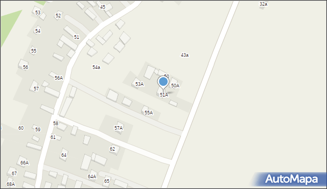 Suchodoły, Suchodoły, 51A, mapa Suchodoły