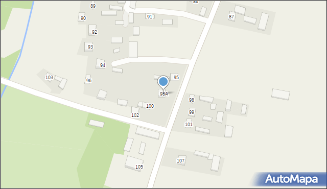 Suchodoły, Suchodoły, 98A, mapa Suchodoły