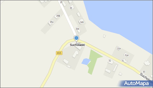 Sucholaski, Sucholaski, 33, mapa Sucholaski