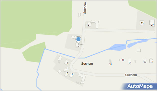 Suchom, Suchom, 2, mapa Suchom