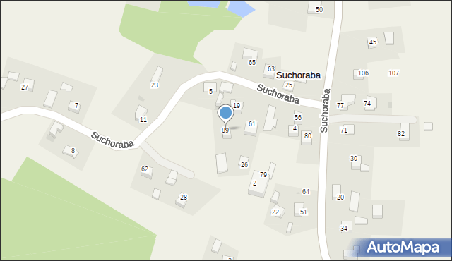 Suchoraba, Suchoraba, 89, mapa Suchoraba