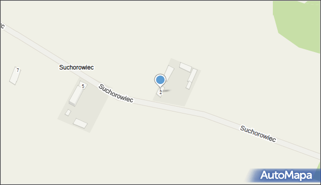 Suchorowiec, Suchorowiec, 2, mapa Suchorowiec