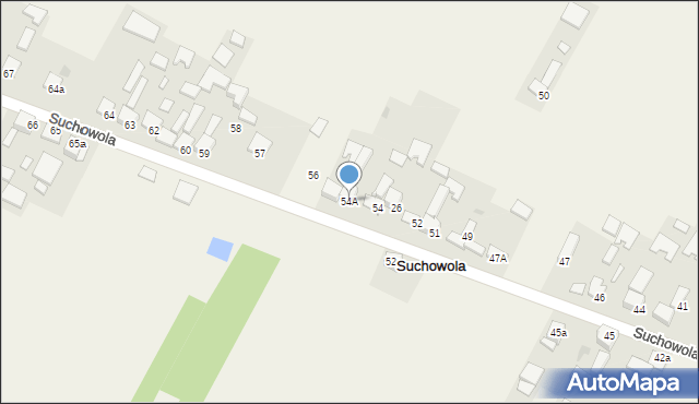 Suchowola, Suchowola, 54A, mapa Suchowola