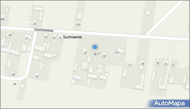 Suchowola, Suchowola, 39, mapa Suchowola