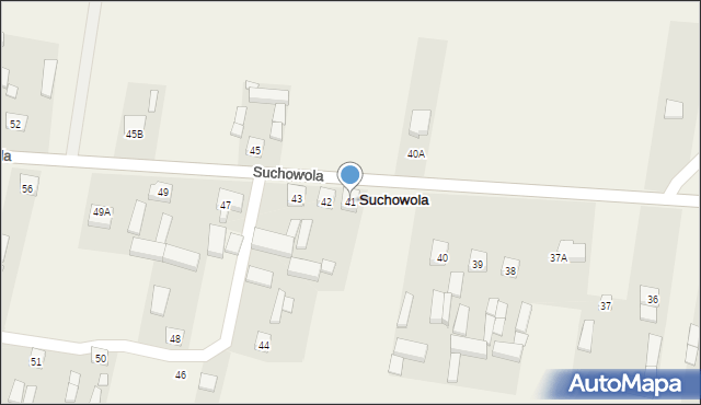 Suchowola, Suchowola, 41, mapa Suchowola