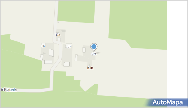 Suchowola Kolonia, Suchowola Kolonia, 37b, mapa Suchowola Kolonia