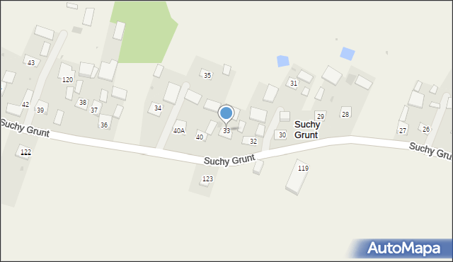 Suchy Grunt, Suchy Grunt, 33, mapa Suchy Grunt