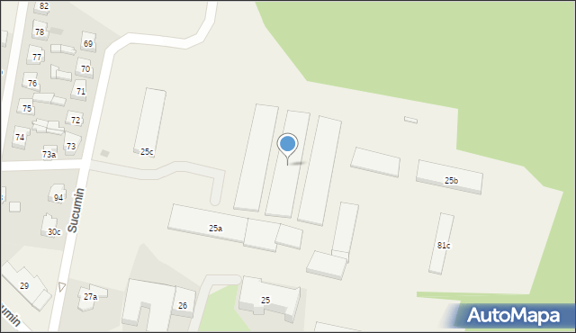 Sucumin, Sucumin, 25c, mapa Sucumin