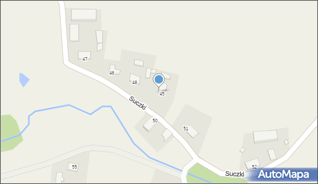 Suczki, Suczki, 49, mapa Suczki