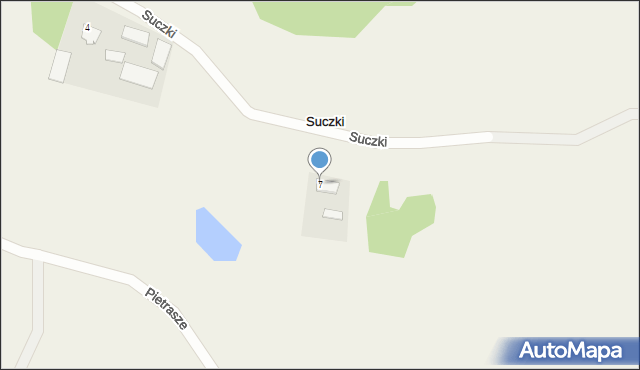 Suczki, Suczki, 7, mapa Suczki