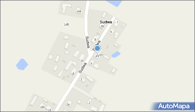 Sudwa, Sudwa, 4/1, mapa Sudwa