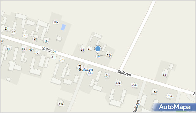 Sufczyn, Sufczyn, 16, mapa Sufczyn