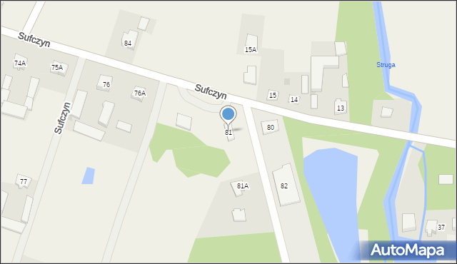 Sufczyn, Sufczyn, 81, mapa Sufczyn