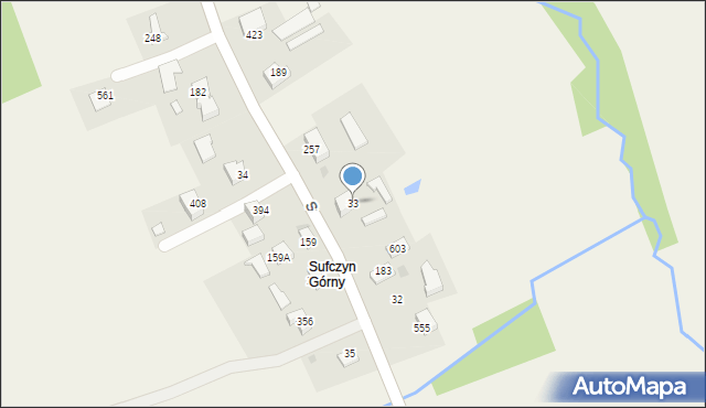 Sufczyn, Sufczyn, 33, mapa Sufczyn