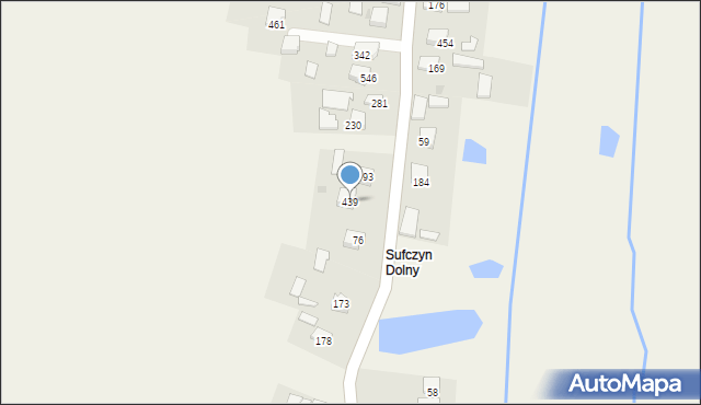 Sufczyn, Sufczyn, 439, mapa Sufczyn