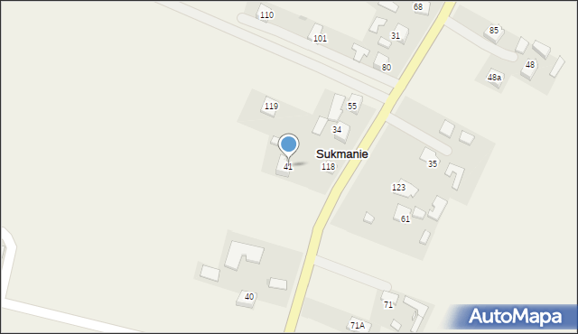 Sukmanie, Sukmanie, 41, mapa Sukmanie