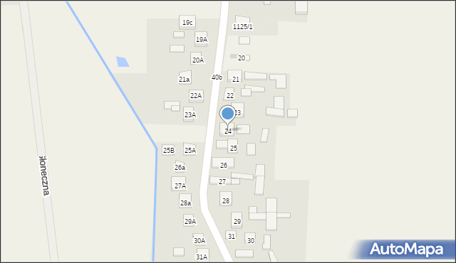 Suków, Suków, 24, mapa Suków