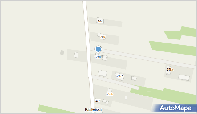 Suków, Suków, 258, mapa Suków