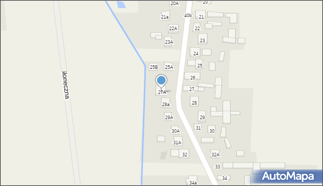 Suków, Suków, 27A, mapa Suków