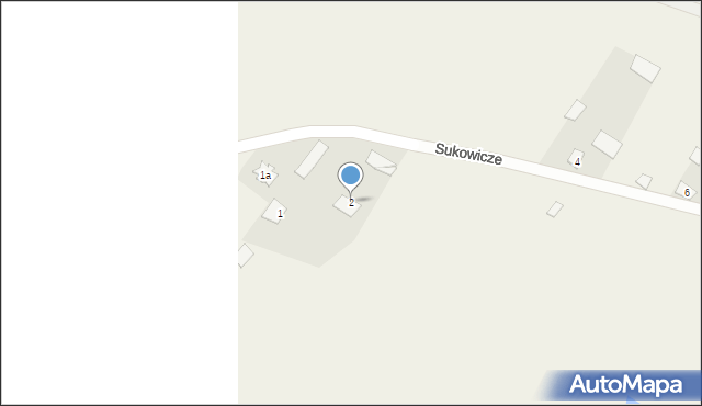 Sukowicze, Sukowicze, 2, mapa Sukowicze