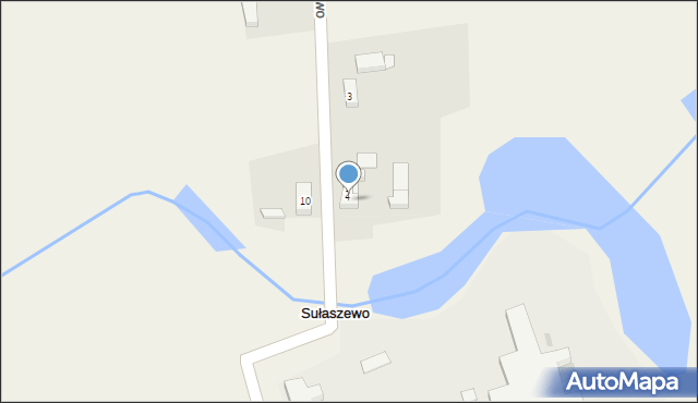 Sułaszewo, Sułaszewo, 2b, mapa Sułaszewo