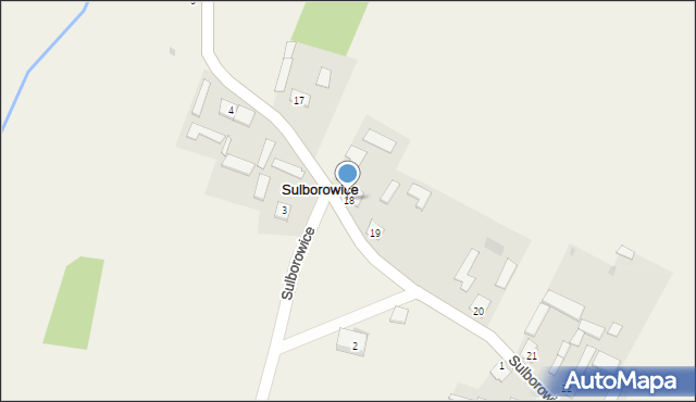 Sulborowice, Sulborowice, 18, mapa Sulborowice
