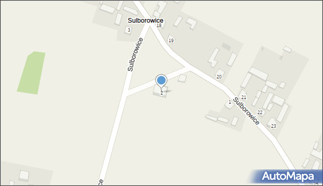Sulborowice, Sulborowice, 2, mapa Sulborowice