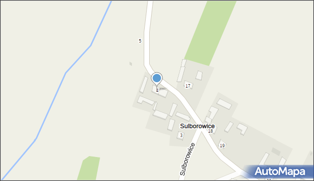 Sulborowice, Sulborowice, 4, mapa Sulborowice