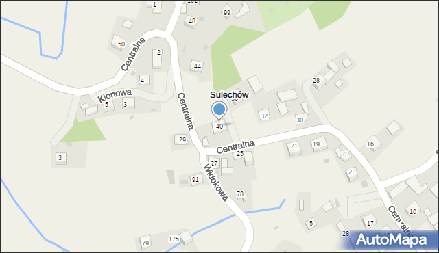 Sulechów, Sulechów, 4, mapa Sulechów