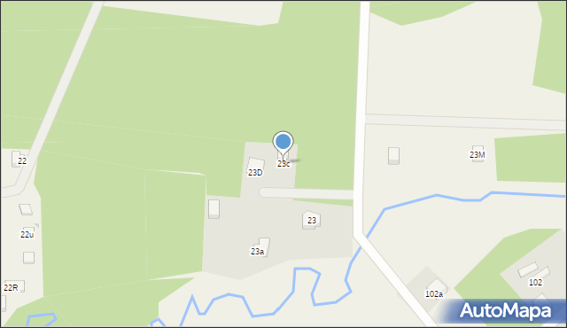 Sulęczyno, Sulęczyno, 23c, mapa Sulęczyno