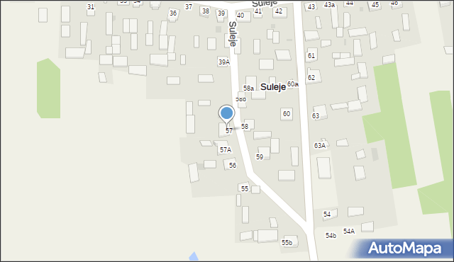 Suleje, Suleje, 57B, mapa Suleje