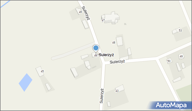 Sulerzyż, Sulerzyż, 44, mapa Sulerzyż