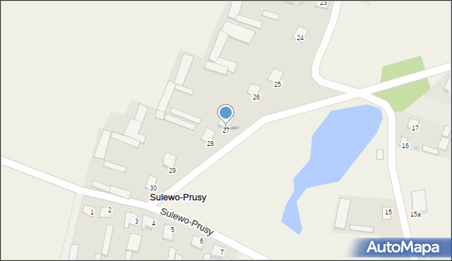 Sulewo-Prusy, Sulewo-Prusy, 27, mapa Sulewo-Prusy