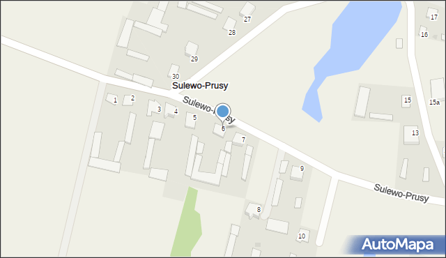 Sulewo-Prusy, Sulewo-Prusy, 6, mapa Sulewo-Prusy