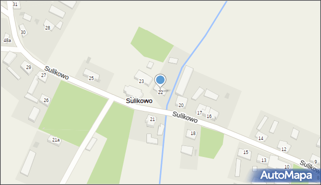 Sulikowo, Sulikowo, 22, mapa Sulikowo