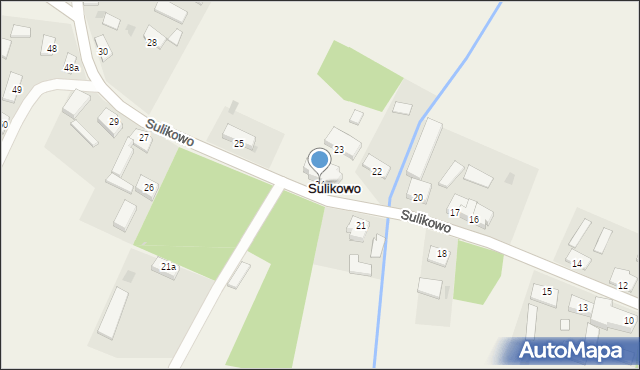 Sulikowo, Sulikowo, 24, mapa Sulikowo