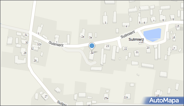 Sulimierz, Sulimierz, 24, mapa Sulimierz