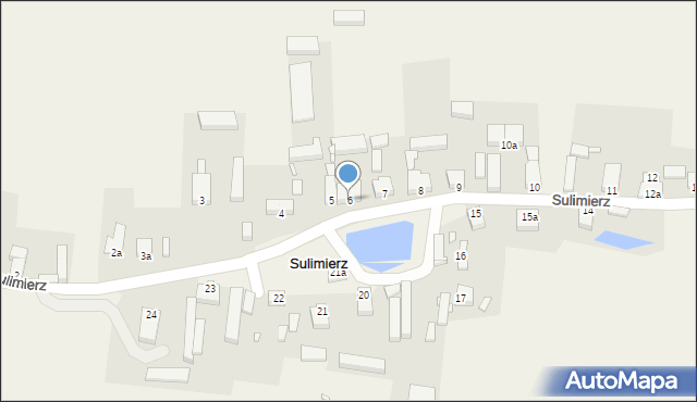 Sulimierz, Sulimierz, 6, mapa Sulimierz