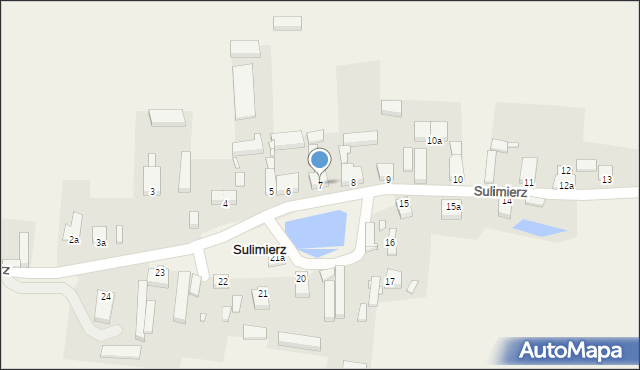 Sulimierz, Sulimierz, 7, mapa Sulimierz