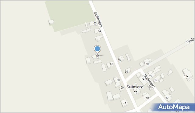 Sulimierz, Sulimierz, 66, mapa Sulimierz