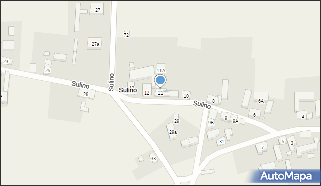 Sulino, Sulino, 11, mapa Sulino